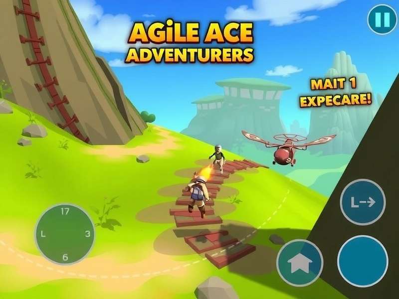 Fast-paced action in Agile Ace Adventurers Agile Ace Adventurers Gameplay Screenshot